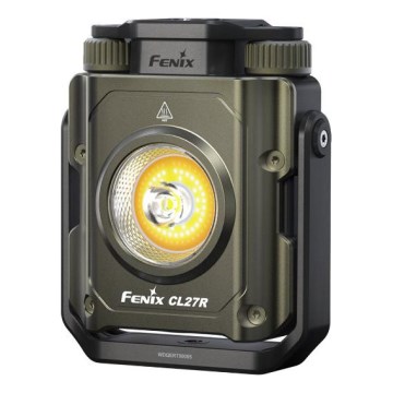Fenix CL27RGRE - LED Dimming επαναφορτιζόμενο φωστικό LED/USB IP66 1600 γυαλιστερό 285 h 5000 mAh