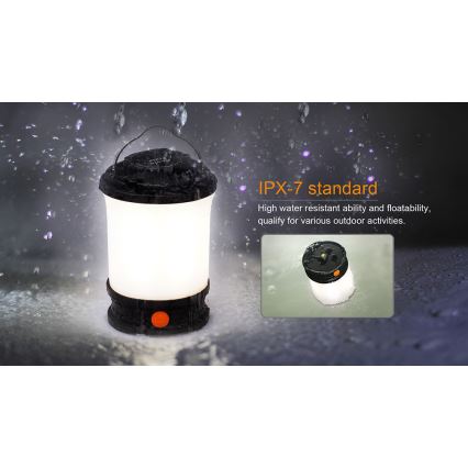 Fenix CL30R - Φορητός επαναφορτιζόμενος φακός LED/USB/6xCR123A IPX7 650 lm 300 ώρες 2600 mAh