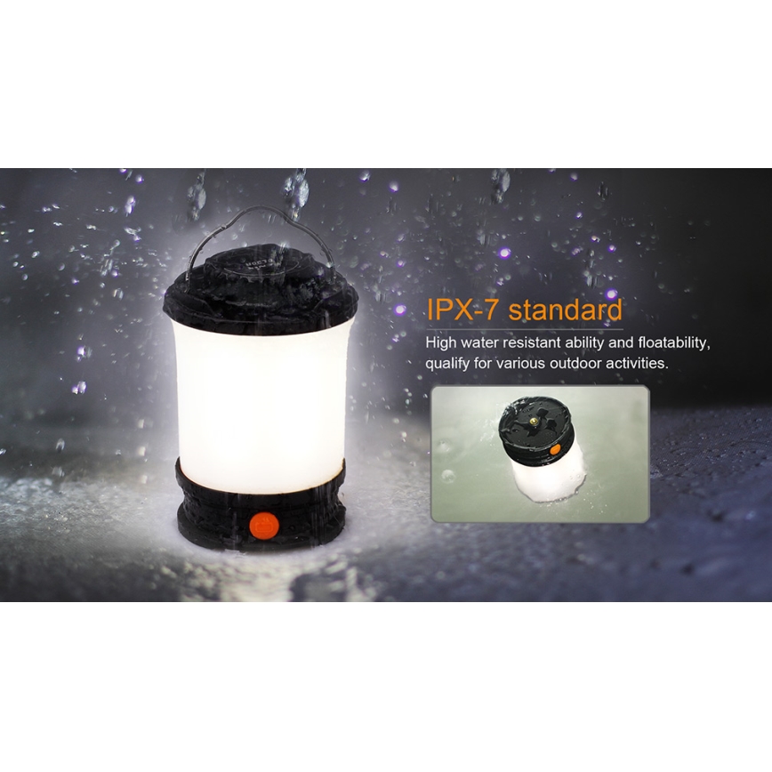 Fenix CL30R - Φορητός επαναφορτιζόμενος φακός LED/USB/6xCR123A IPX7 650 lm 300 ώρες 2600 mAh