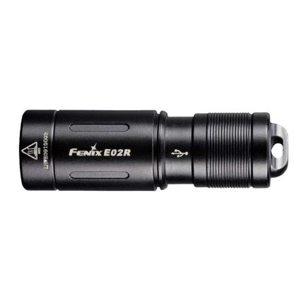Fenix E02RBLC - LED Επαναφορτιζόμενος φακός LED / USB IP68 200 lm 6,5 ώρες