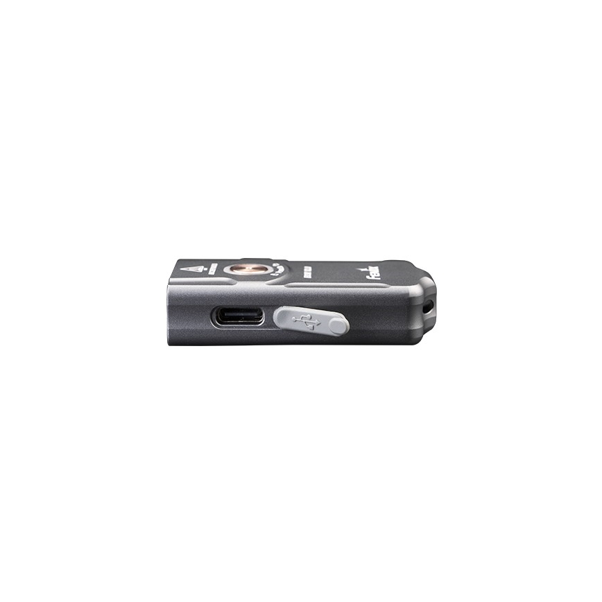 Fenix E03RV20GREY - Επαναφορτιζόμενος φακός LED LED/USB IP66 500 γυαλιστερό 30 h 400 mAh