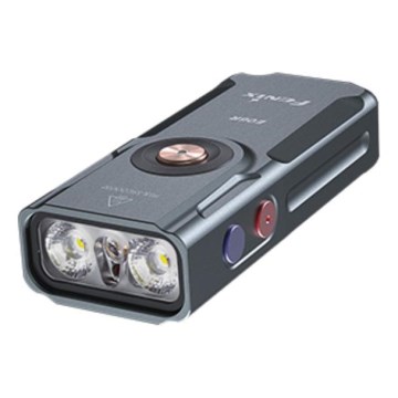 Fenix E06RGRY - LED Dimming επαναφορτιζόμενος φακός LED/USB IP66 700 60 h γκρι