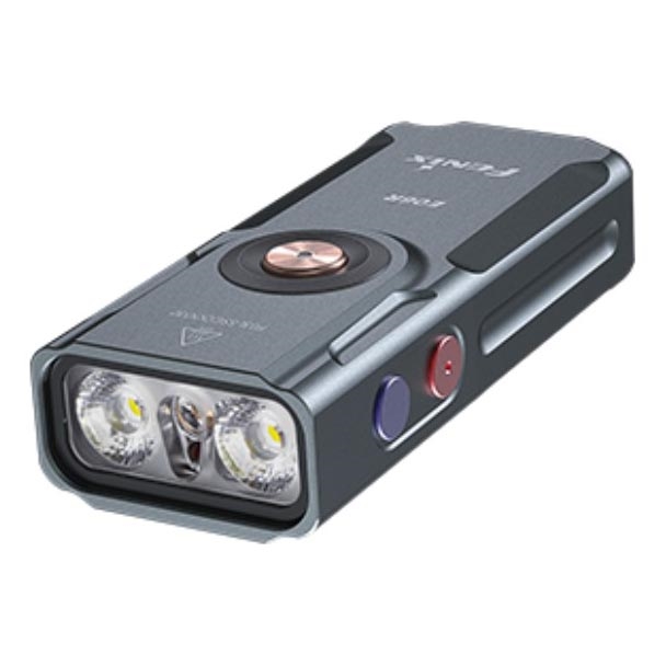 Fenix E06RGRY - LED Dimming επαναφορτιζόμενος φακός LED/USB IP66 700 60 h γκρι