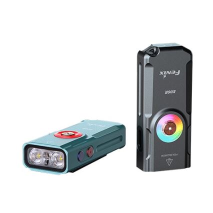 Fenix E06RTKS - LED Dimming επαναφορτιζόμενος φακός UV LED/USB IP66 700 lm 60 h 750 mAh τιρκουάζ