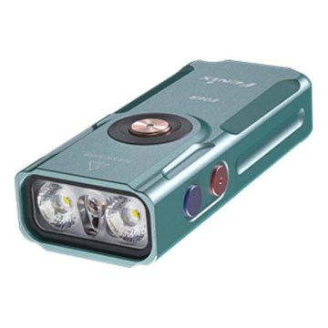 Fenix E06RTKS - LED Dimming επαναφορτιζόμενος φακός LED/USB IP66 700 γυαλιστερό 60 h τιρκουάζ