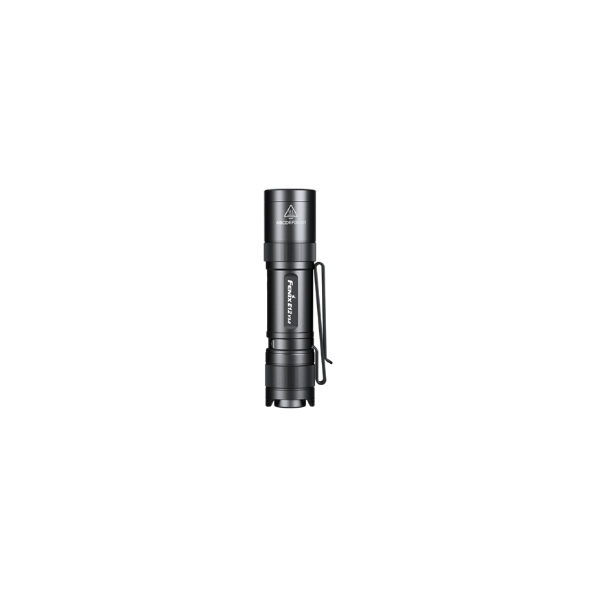 Fenix E12V30 - Ρυθμιζόμενος επαναφορτιζόμενος φακός LED/1xAA 2000 mAh IP68 200 lm 100 h μαύρος
