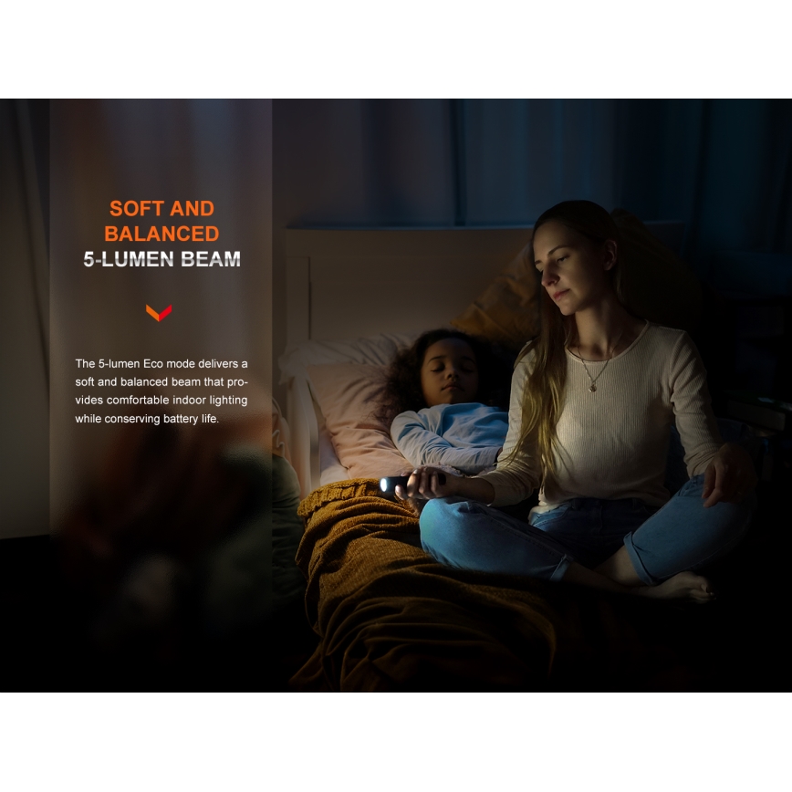 Fenix E28RV20 - LED Dimming επαναφορτιζόμενος φακός LED/USB/2xCR123A IP68 1700 γυαλιστερό 260 h 3400 mAh