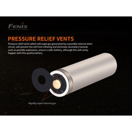 Fenix FE21700V20 - 1 τεμ. Επαναφορτιζόμενη μπαταρία 21700/3,6V 5000 mAh