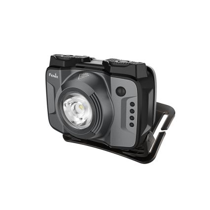Fenix HL12RV20BLC - Ρυθμιζόμενος επαναφορτιζόμενος φακός κεφαλής LED με USB φόρτιση, 950 mAh, IP66, 500 lm, 112 ώρες, μαύρο