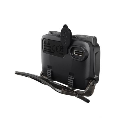 Fenix HL12RV20BLC - Ρυθμιζόμενος επαναφορτιζόμενος φακός κεφαλής LED με USB φόρτιση, 950 mAh, IP66, 500 lm, 112 ώρες, μαύρο