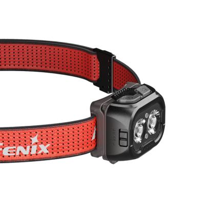 Fenix HL18RTV20BLC - LED Dimming επαναφορτιζόμενος φακός κεφαλής LED/USB IP66 800 lm 160 h μαύρο/πορτοκαλί