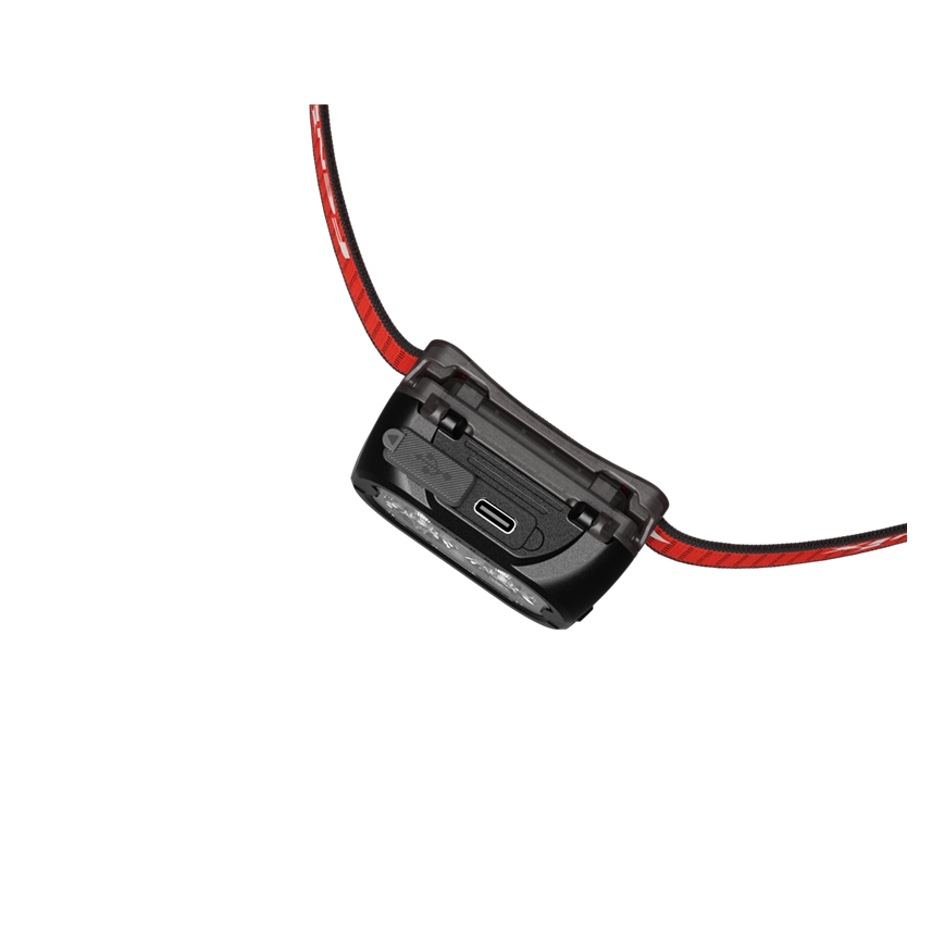 Fenix HL18RTV20BLC - LED Dimming επαναφορτιζόμενος φακός κεφαλής LED/USB IP66 800 lm 160 h μαύρο/πορτοκαλί