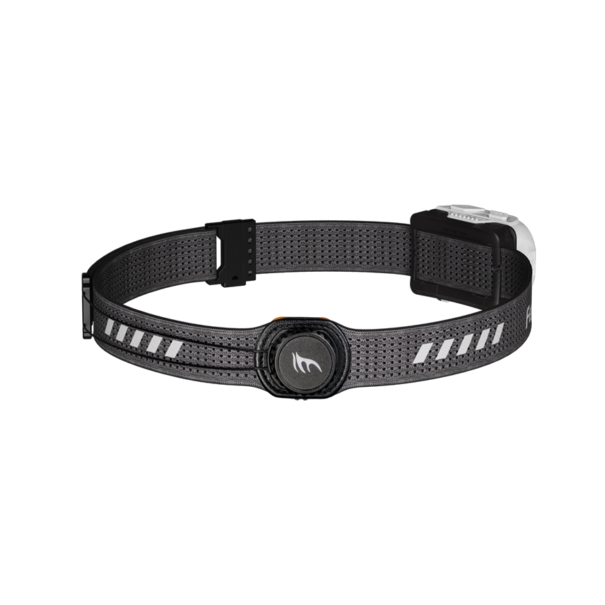 Fenix HL18RTV20WHT - LED Dimming επαναφορτιζόμενος φακός κεφαλής LED/USB IP66 800 γυαλιστερό 160 h λευκό/μαύρο