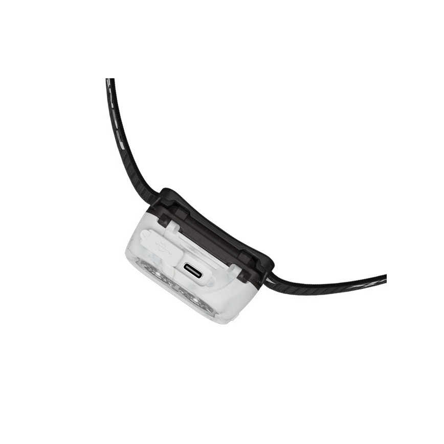 Fenix HL18RTV20WHT - LED Dimming επαναφορτιζόμενος φακός κεφαλής LED/USB IP66 800 γυαλιστερό 160 h λευκό/μαύρο