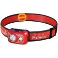 Fenix HL32RTRED - Επαναφορτιζόμενη λάμπα κεφαλής LED LED/USB IP66 800 lm 300 h κόκκινο/πορτοκάλι