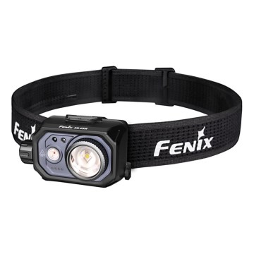 Fenix HL45R - LED Dimming επαναφορτιζόμενος φακός κεφαλής LED/USB IP66 1000 γυαλιστερό 240 h μαύρο