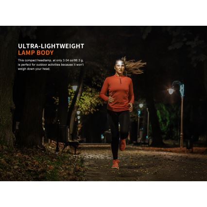 Fenix HM23V20 - LED Dimming φακός κεφαλής LED/1xAA IP68 300 lm 100 h