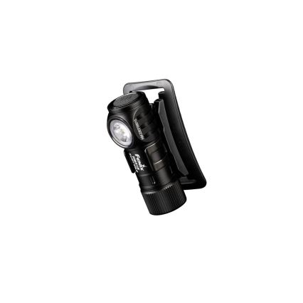 Fenix HM51RV3ABL - Ρυθμιζόμενος επαναφορτιζόμενος LED φακός κεφαλής LED/USB/1xCR123A 950 mAh IP68 860 lm 125 h μαύρος