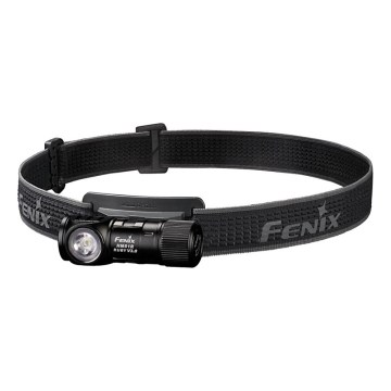 Fenix HM51RV3ABL - Ρυθμιζόμενος επαναφορτιζόμενος LED φακός κεφαλής LED/USB/1xCR123A 950 mAh IP68 860 lm 125 h μαύρος