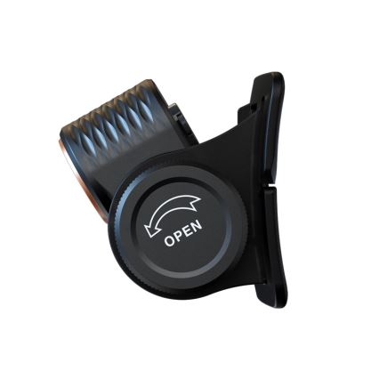 Fenix HM55RABL - Ρυθμιζόμενος επαναφορτιζόμενος LED φακός κεφαλής LED/USB/1xCR123A 1600 mAh IP68 1200 lm 141,2 h μαύρος