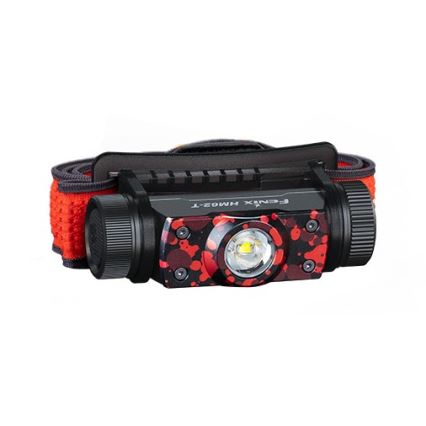 Fenix HM62TMGM - LED Dimming επαναφορτιζόμενο φακός κεφαλής LED/USB IP68 1200 γυαλιστερό 280 h 3400 mAh
