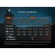Fenix HM65RDTBLC - Επαναφορτιζόμενη λάμπα κεφαλής LED LED/USB IP68 1500 lm 300 h μαύρο/πορτοκάλι