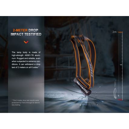 Fenix HM71R - Επαναφορτιζόμενος φακός κεφαλής LED LED/USB IP68 2700 γυαλιστερό 400 h 5000 mAh