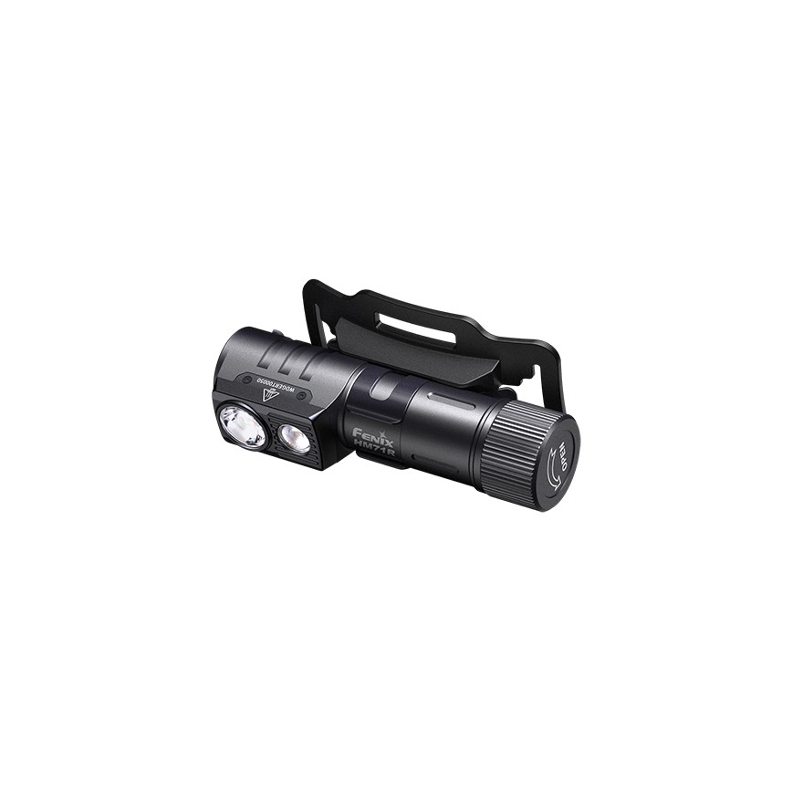 Fenix HM71R - Επαναφορτιζόμενος φακός κεφαλής LED LED/USB IP68 2700 γυαλιστερό 400 h 5000 mAh