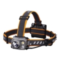 Fenix HP16R1250 - Επαναφορτιζόμενος φακός κεφαλής LED 3xLED/USB 4xAA IP66 1250 lm 600 ώρες 3000 mAh