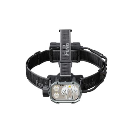 Fenix HP35R - Ρυθμιζόμενος επαναφορτιζόμενος φακός κεφαλής LED/USB, 5000 mAh, IP66, 4000 lm, 500 ώρες, μαύρος