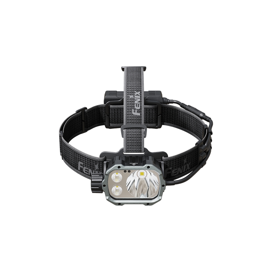 Fenix HP35R - Ρυθμιζόμενος επαναφορτιζόμενος φακός κεφαλής LED/USB, 5000 mAh, IP66, 4000 lm, 500 ώρες, μαύρος
