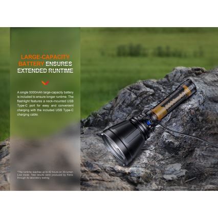 Fenix HT18R - LED Dimming επαναφορτιζόμενο φακός LED/1x21700 IP68 2800 lm 42 h 5000 mAh