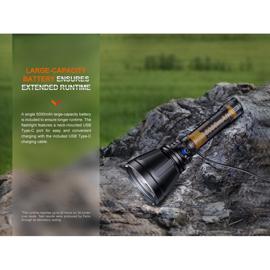 Fenix HT18R - LED Dimming επαναφορτιζόμενο φακός LED/1x21700 IP68 2800 lm 42 h 5000 mAh