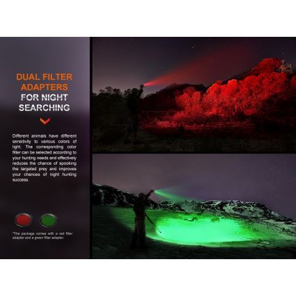 Fenix HT18R - LED Dimming επαναφορτιζόμενο φακός LED/1x21700 IP68 2800 lm 42 h 5000 mAh