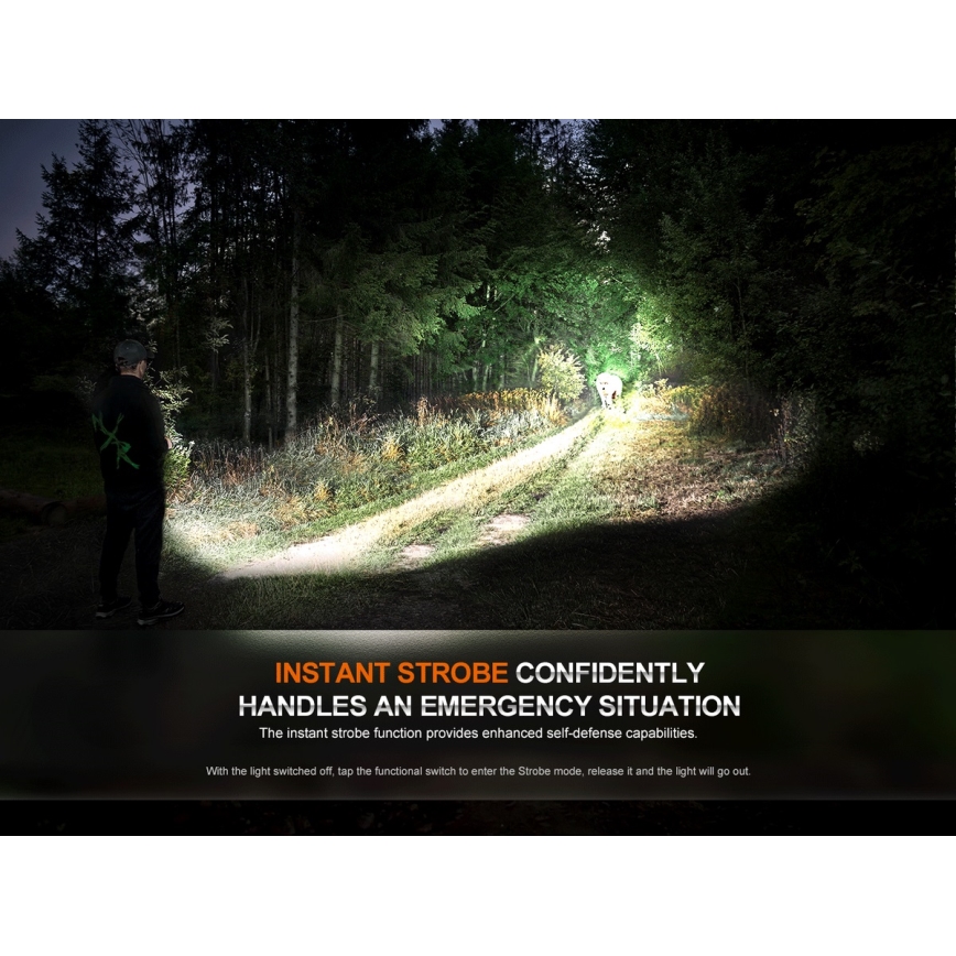 Fenix HT18R - LED Dimming επαναφορτιζόμενο φακός LED/1x21700 IP68 2800 lm 42 h 5000 mAh