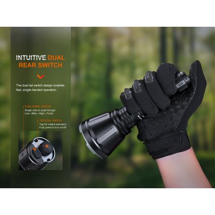 Fenix HT18R - LED Dimming επαναφορτιζόμενο φακός LED/1x21700 IP68 2800 lm 42 h 5000 mAh