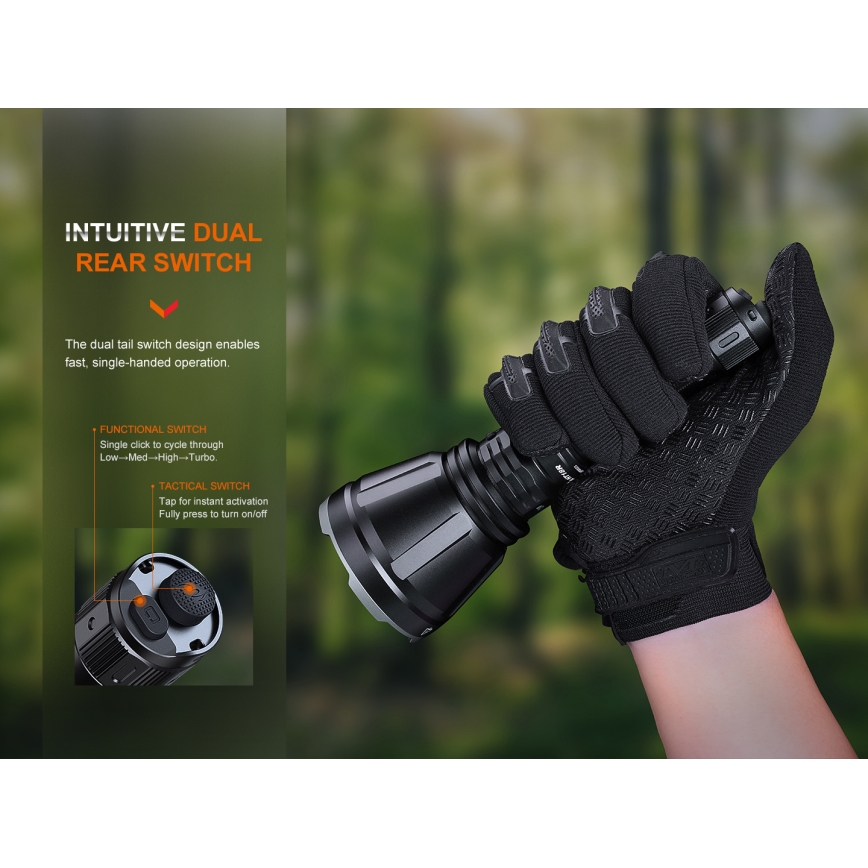 Fenix HT18R - LED Dimming επαναφορτιζόμενο φακός LED/1x21700 IP68 2800 lm 42 h 5000 mAh