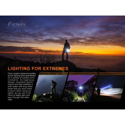 Fenix LD22V20 - LED Επαναφορτιζόμενος φακός LED / USB IP66 800 lm 220 ώρες