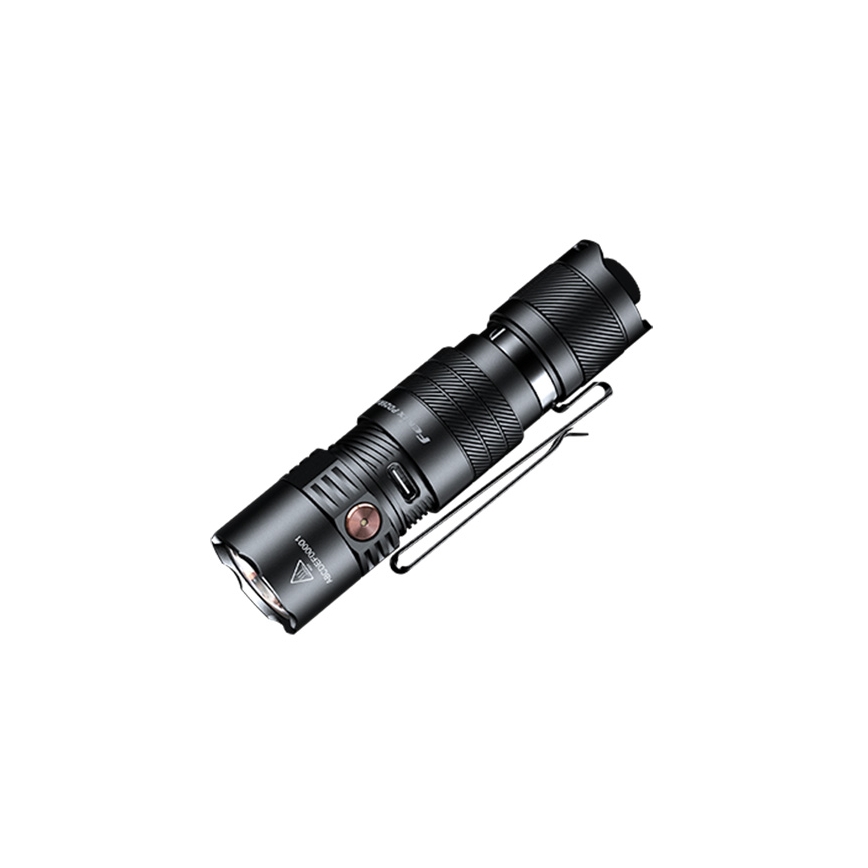 Fenix PD26RACE - Ρυθμιζόμενος επαναφορτιζόμενος φακός LED/USB 1600 mAh IP68 1300 lm 556 h μαύρος