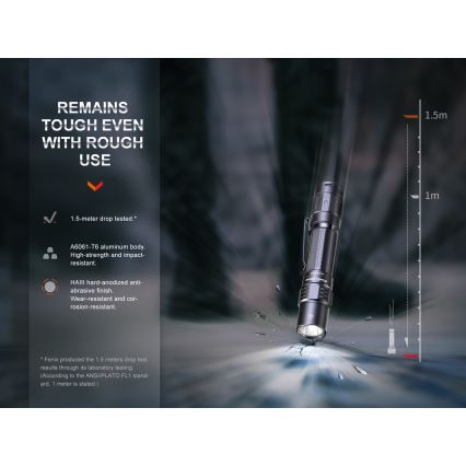 Fenix PD35R - Επαναφορτιζόμενος φακός LED LED/USB/2xCR123A IP68 1700 lm 100 h 3400 mAh