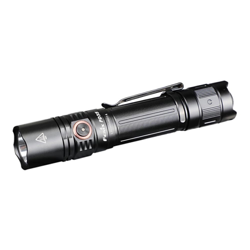Fenix PD35V30 - Επαναφορτιζόμενος φακός LED LED/USB/2xCR123A IP68 1700 γυαλιστερό 230 h 2600 mAh