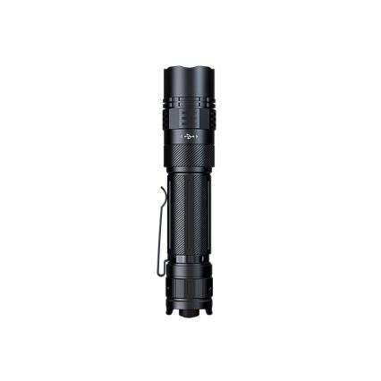 Fenix PD36RACE - Επαναφορτιζόμενος LED φακός με ρύθμιση έντασης, LED/USB, 5000 mAh, IP68, 3000 lm, 63,45 h, μαύρος