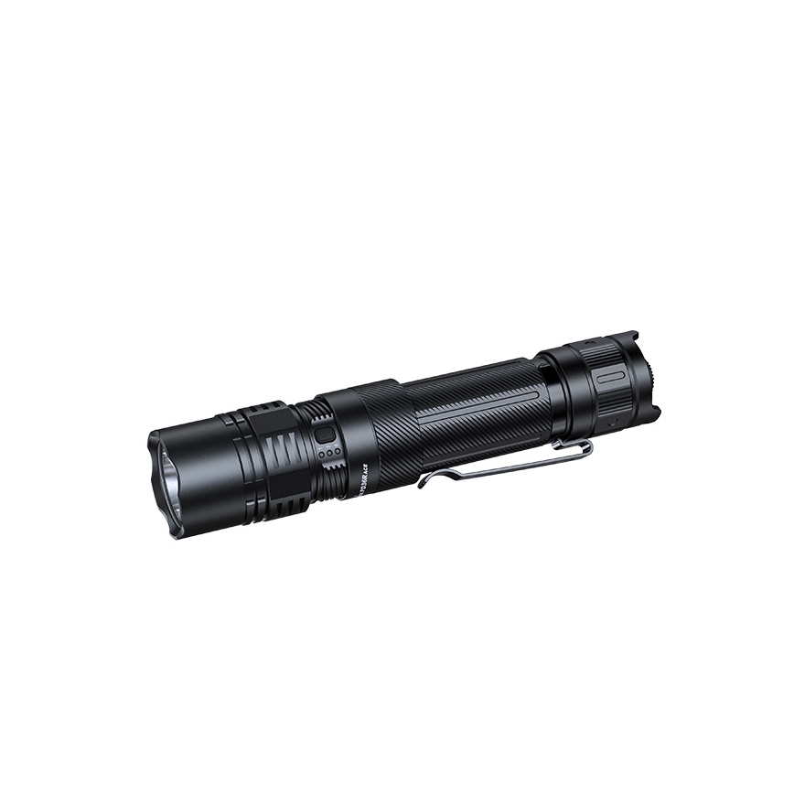 Fenix PD36RACE - Επαναφορτιζόμενος LED φακός με ρύθμιση έντασης, LED/USB, 5000 mAh, IP68, 3000 lm, 63,45 h, μαύρος