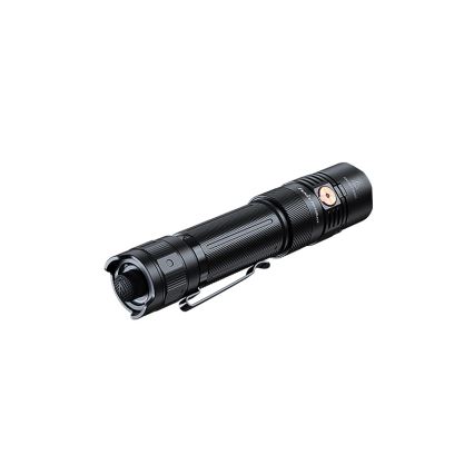 Fenix PD36RACE - Επαναφορτιζόμενος LED φακός με ρύθμιση έντασης, LED/USB, 5000 mAh, IP68, 3000 lm, 63,45 h, μαύρος