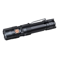 Fenix PD36RACE - Επαναφορτιζόμενος LED φακός με ρύθμιση έντασης, LED/USB, 5000 mAh, IP68, 3000 lm, 63,45 h, μαύρος