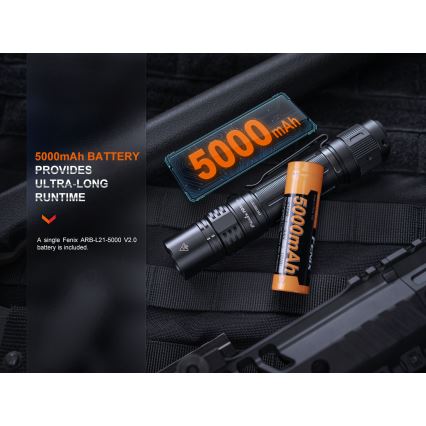 Fenix PD36RPRO - LED Τακτικός επαναφορτιζόμενος φακός LED/USB IP68 2800 lm 42 h 5000 mAh