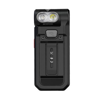 Fenix SW05RREDBLC - LED Dimming επαναφορτιζόμενος φακός LED/USB IPX6 150 lm 49 h μαύρο