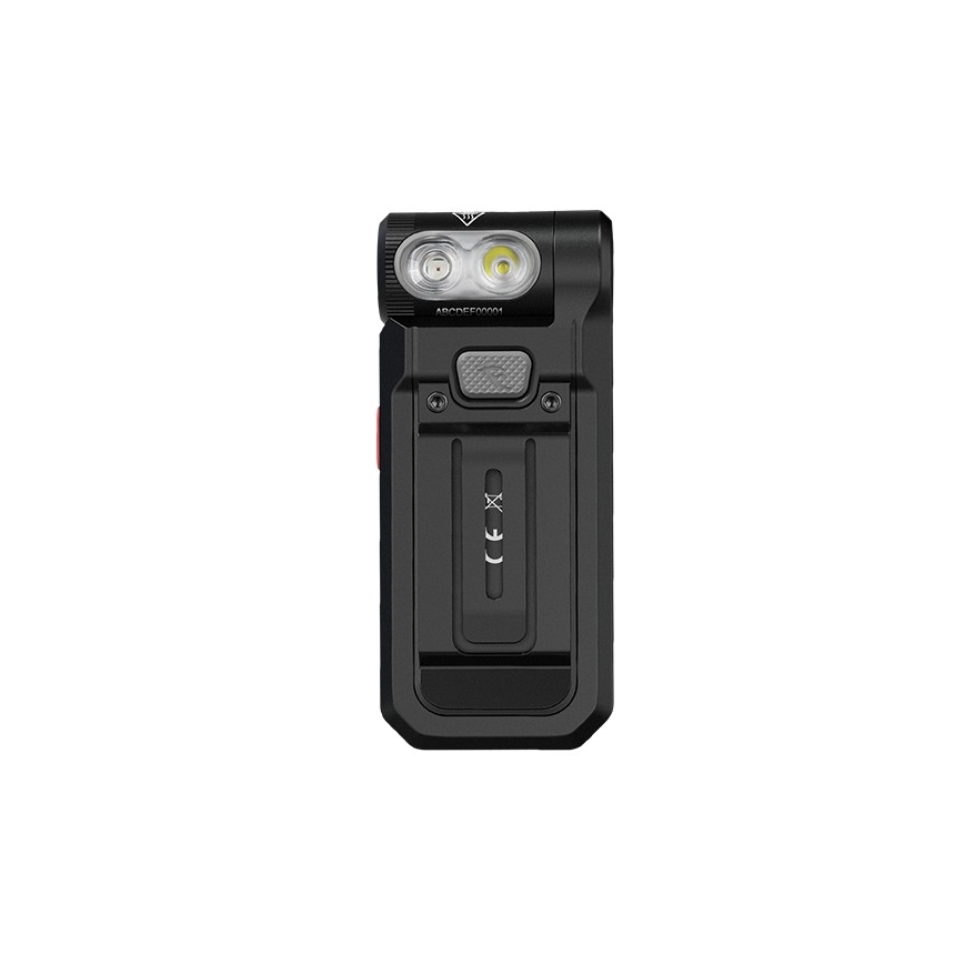 Fenix SW05RREDBLC - LED Dimming επαναφορτιζόμενος φακός LED/USB IPX6 150 lm 49 h μαύρο