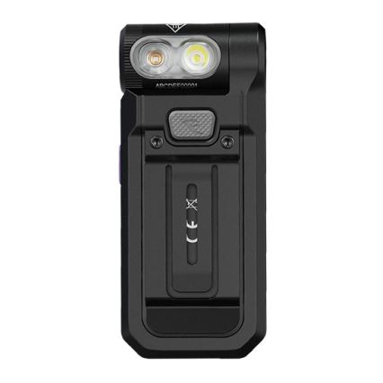 Fenix SW05RUVBLC - LED Dimming επαναφορτιζόμενος φακός LED/USB IPX6 150 lm 49 h μαύρο
