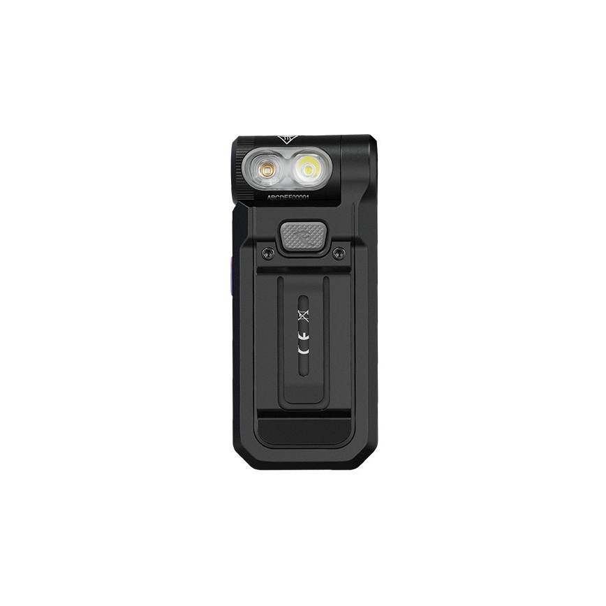 Fenix SW05RUVBLC - LED Dimming επαναφορτιζόμενος φακός LED/USB IPX6 150 lm 49 h μαύρο